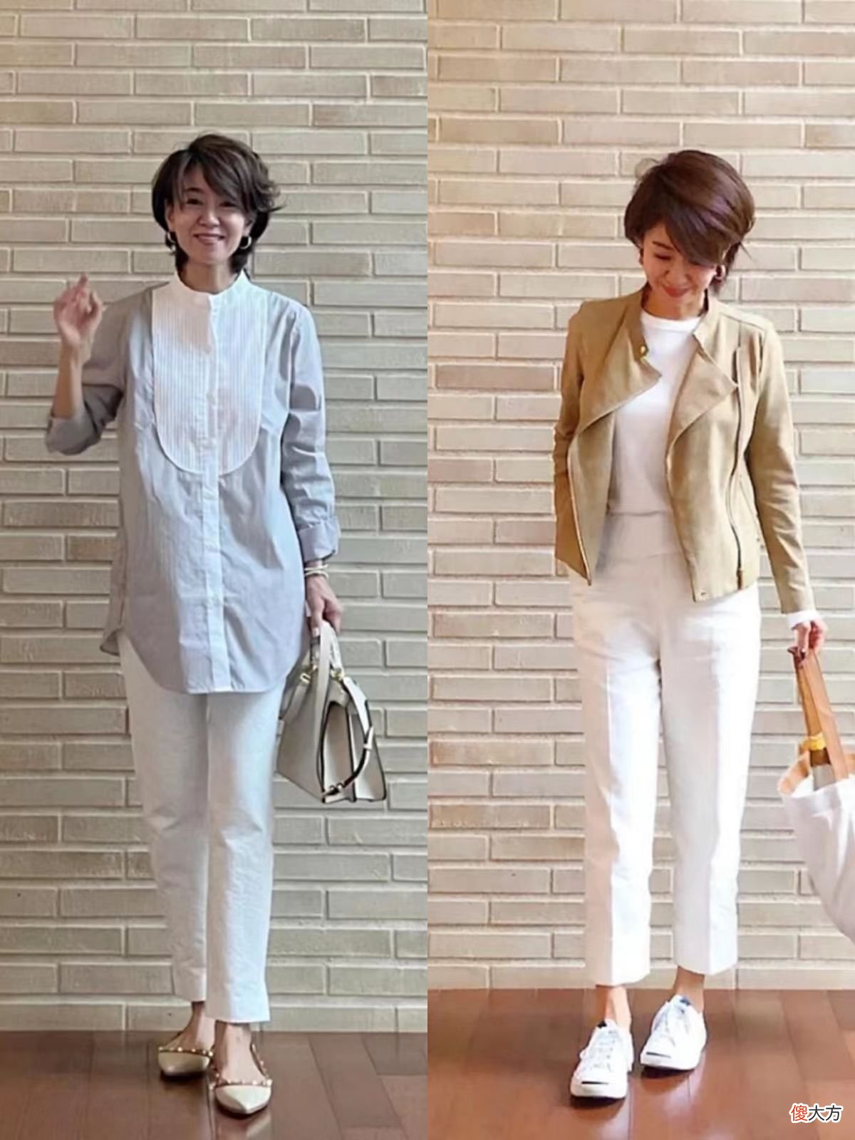 【时尚一点】“小白裤”穿搭越来越卷，学会这些潮人搭配经验，知性时尚又高级