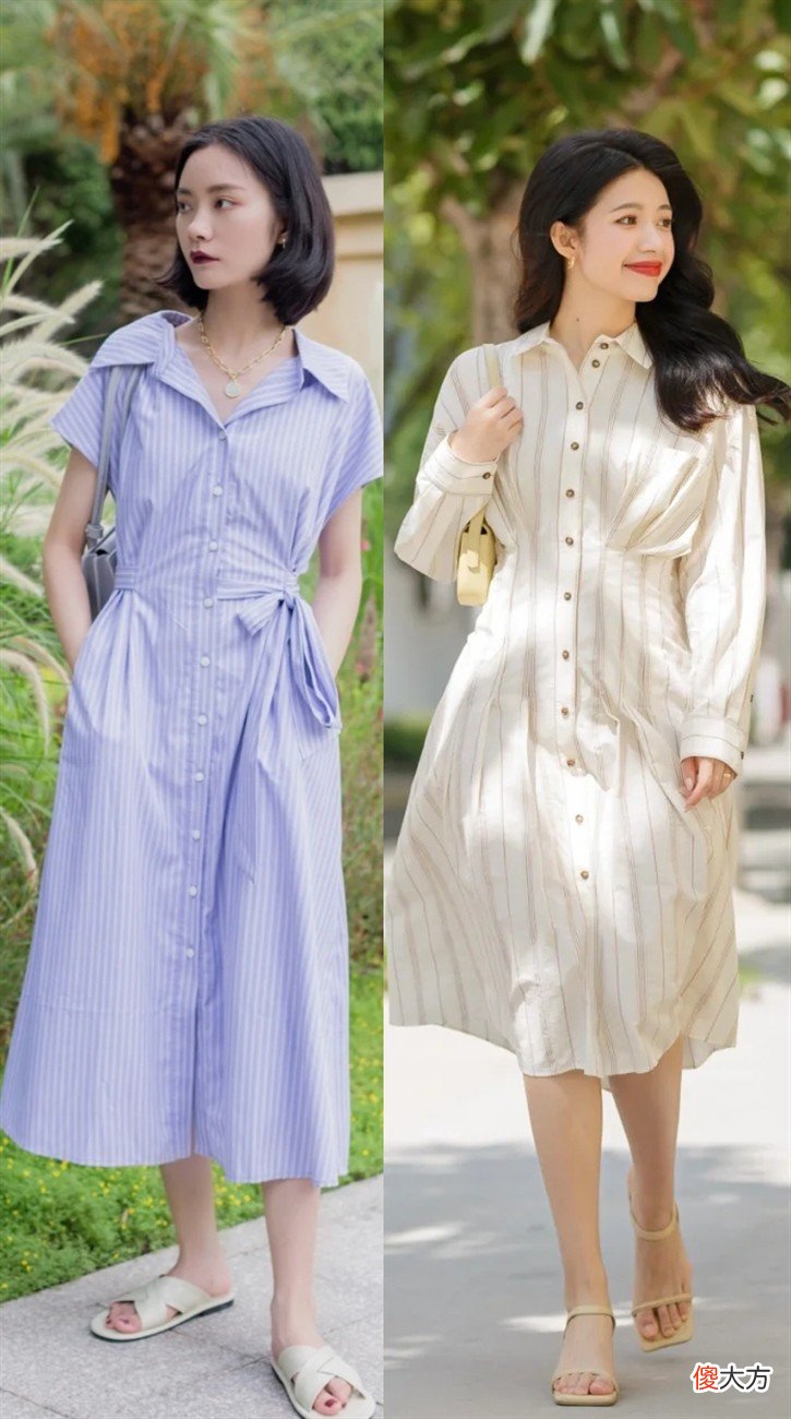 【就爱时尚】奔三奔四的女人，建议多穿“衬衫裙”，好看的颜色和版型都在这里