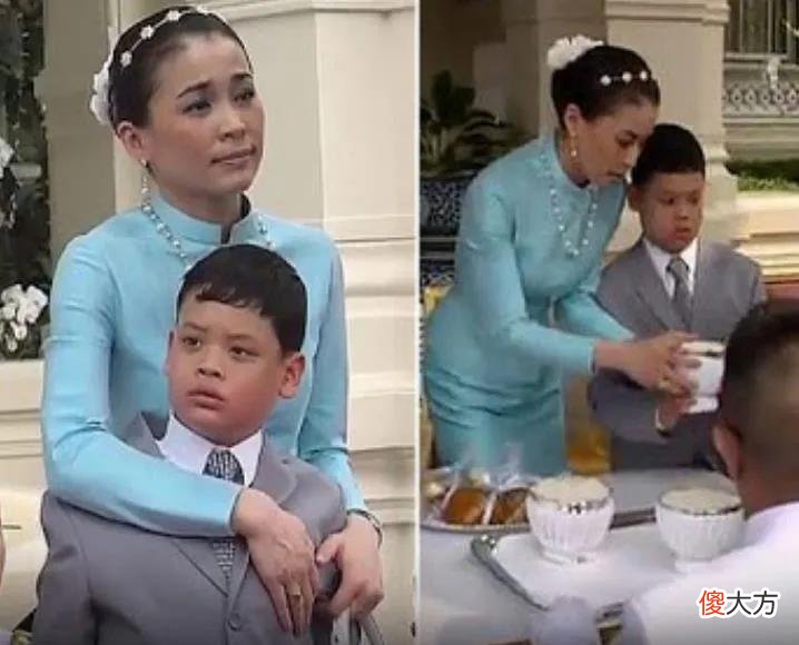 【爱历史】贵妃5个月不露面，苏提达穿粉色衣服笑容满面，对大公主很热情