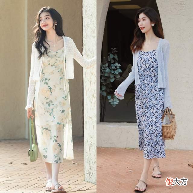 【时尚一点】“碎花裙”才是夏天正确的打开方式，优雅甜美有气质，美到骨子里