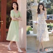 【时尚一点】“碎花裙”才是夏天正确的打开方式，优雅甜美有气质，美到骨子里