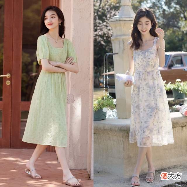 【时尚一点】“碎花裙”才是夏天正确的打开方式，优雅甜美有气质，美到骨子里