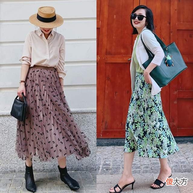 【时尚一点】“碎花裙”才是夏天正确的打开方式，优雅甜美有气质，美到骨子里