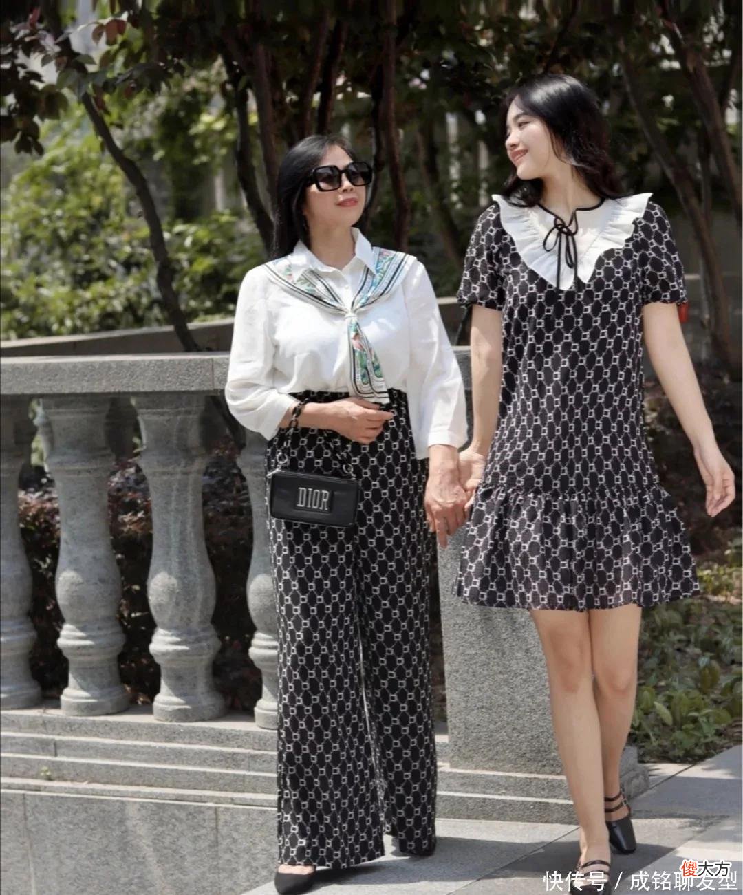 【就爱时尚】50+的女人怎么穿才优雅？学着这几位神仙母女的搭配，时尚又减龄