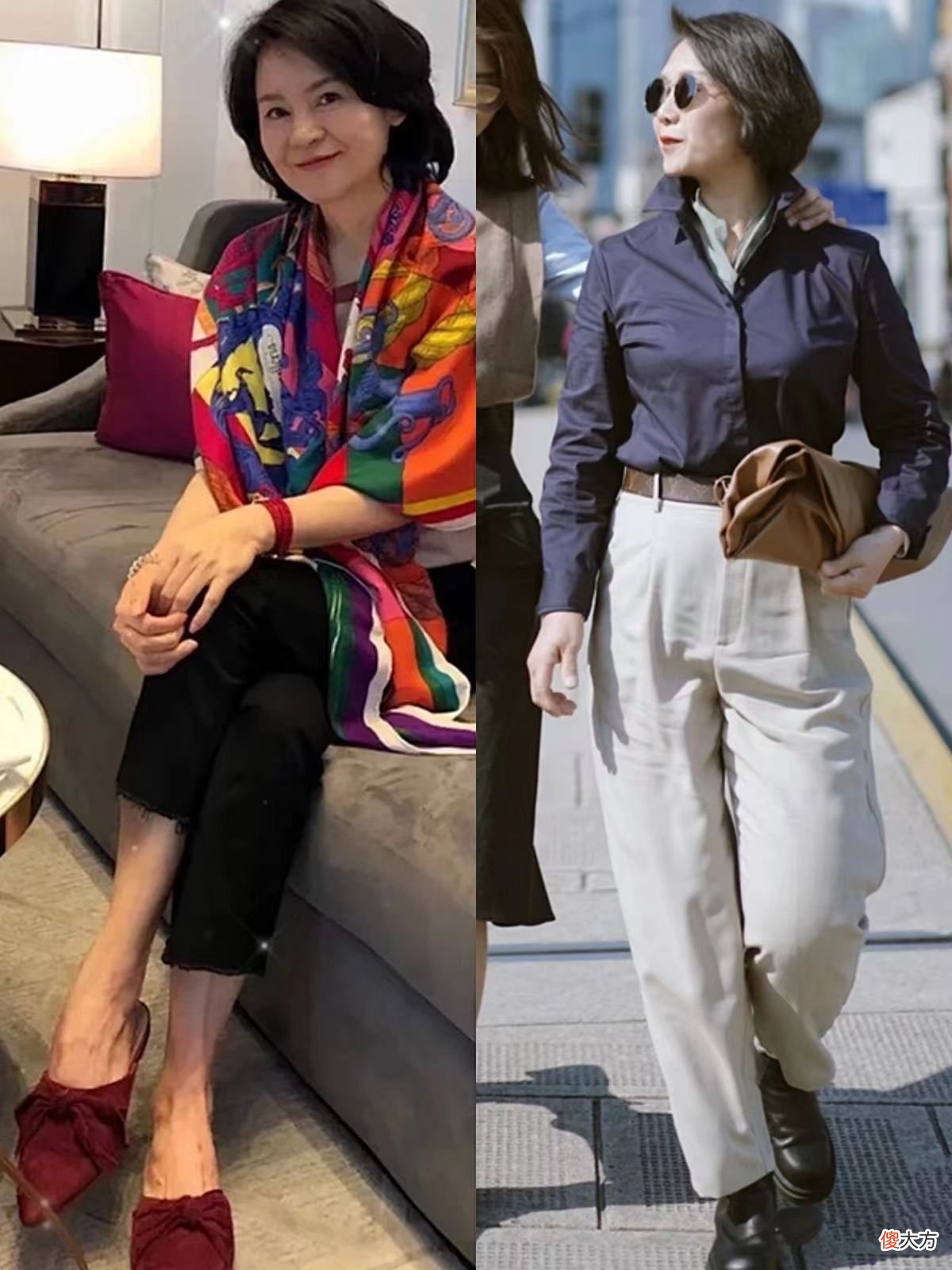 【就爱时尚】女人上了年纪后，出门再赶也要系上“丝巾”，轻松提升魅力值