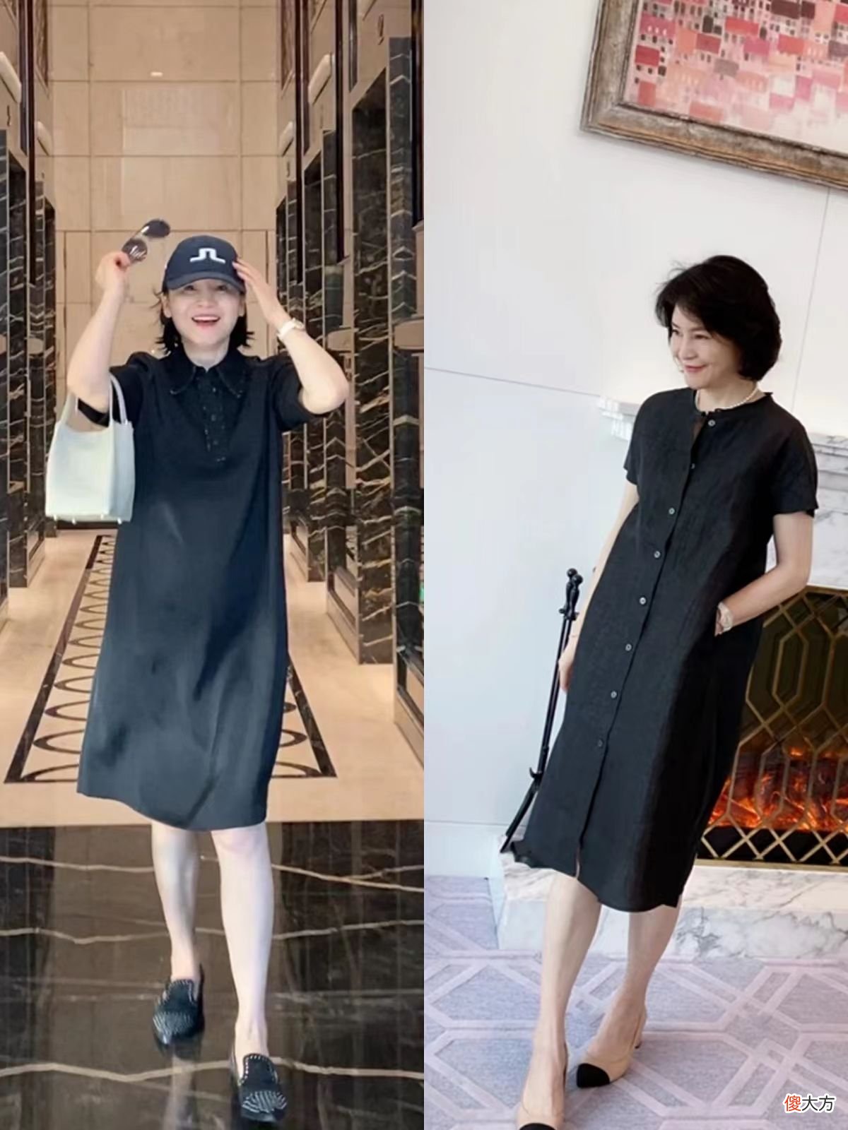 【时尚一点】女人不管50岁还是70岁，出门建议多穿“懒人裙”，舒适大方还优雅