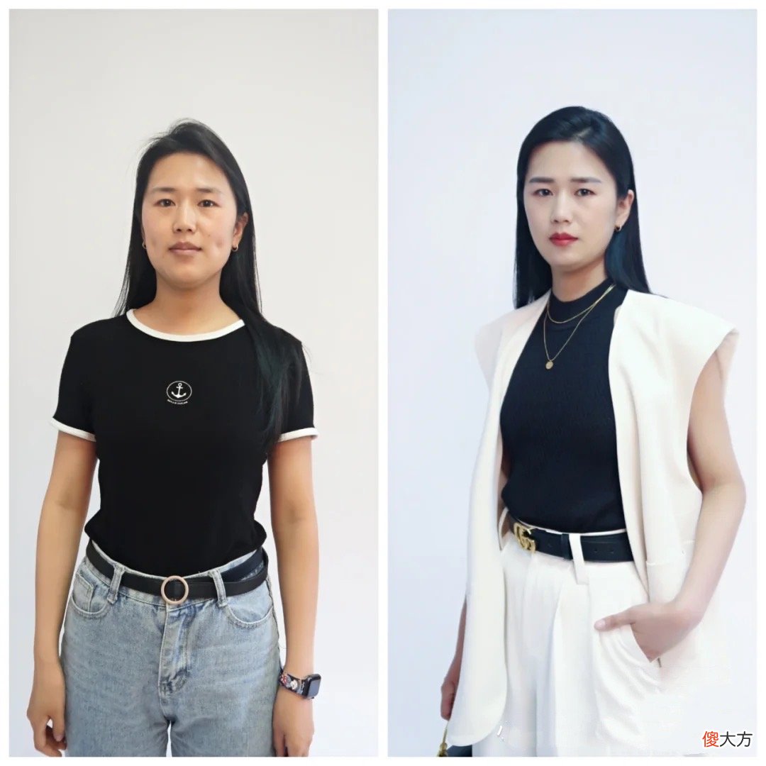 【就爱时尚】素人改造前后对比图，“造型师”堪比整容师，你还敢不好好打扮吗