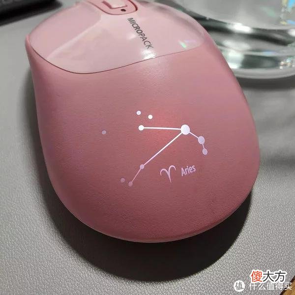 【星座控】520送女生贴心好礼物，MICROPACK MP-746B十二星座双模无线鼠标