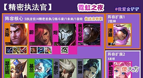 【游戏世界】金铲铲之战:精密「5执法官」,开局「执法官转职」的最佳选择