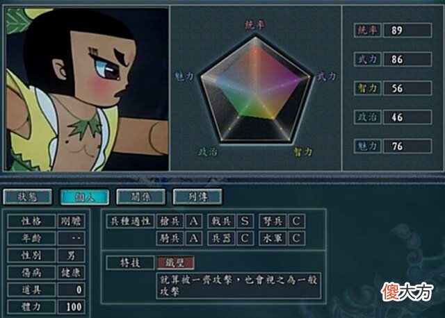 【游戏世界】三国志11葫芦兄弟:七个娃各自对应的将魂,谁是你心中的最强战力