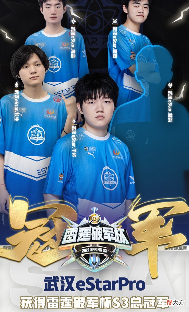 【游戏世界】eStar二队拿完雷霆杯冠军，青训又击败TTG一队，教练是原BA小剑