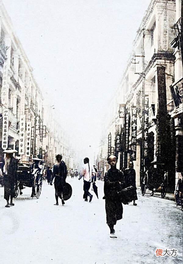 【爱历史】一组罕见的宽幅老照片,看1905年9月的上海外滩和南京路