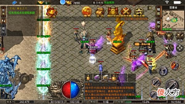 【游戏世界】美杜莎传奇：高爆率高人气满攻速的传奇，地图无限制装备全靠打