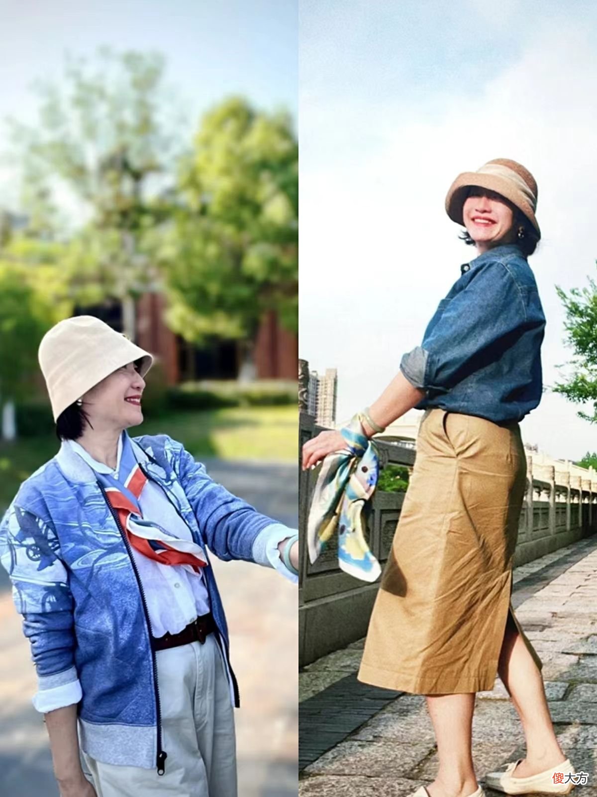 【时尚一点】妈妈辈穿衣优雅的秘密，全藏在“帽子”里，出门凹造型前不妨看看
