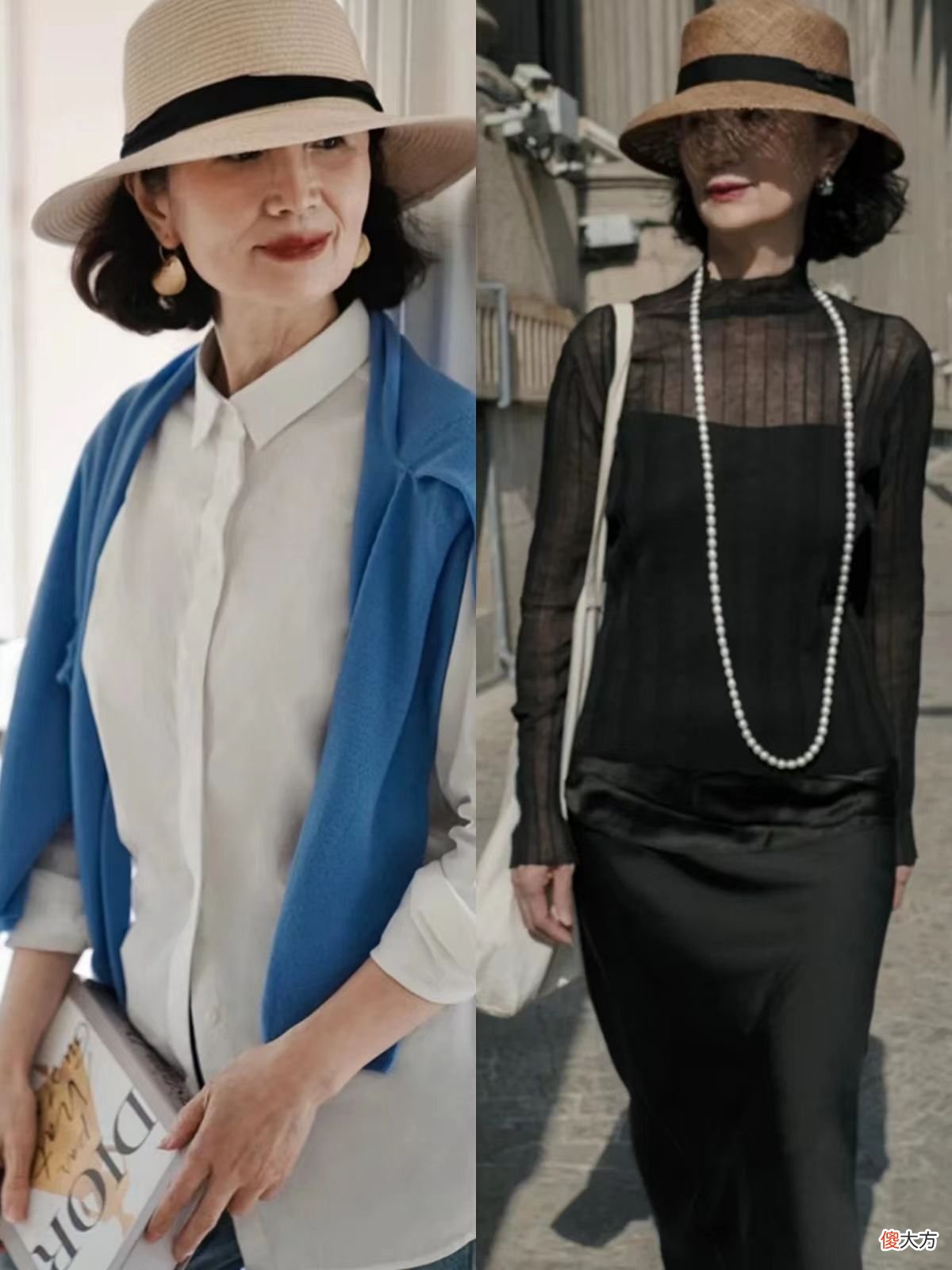 【时尚一点】妈妈辈穿衣优雅的秘密，全藏在“帽子”里，出门凹造型前不妨看看