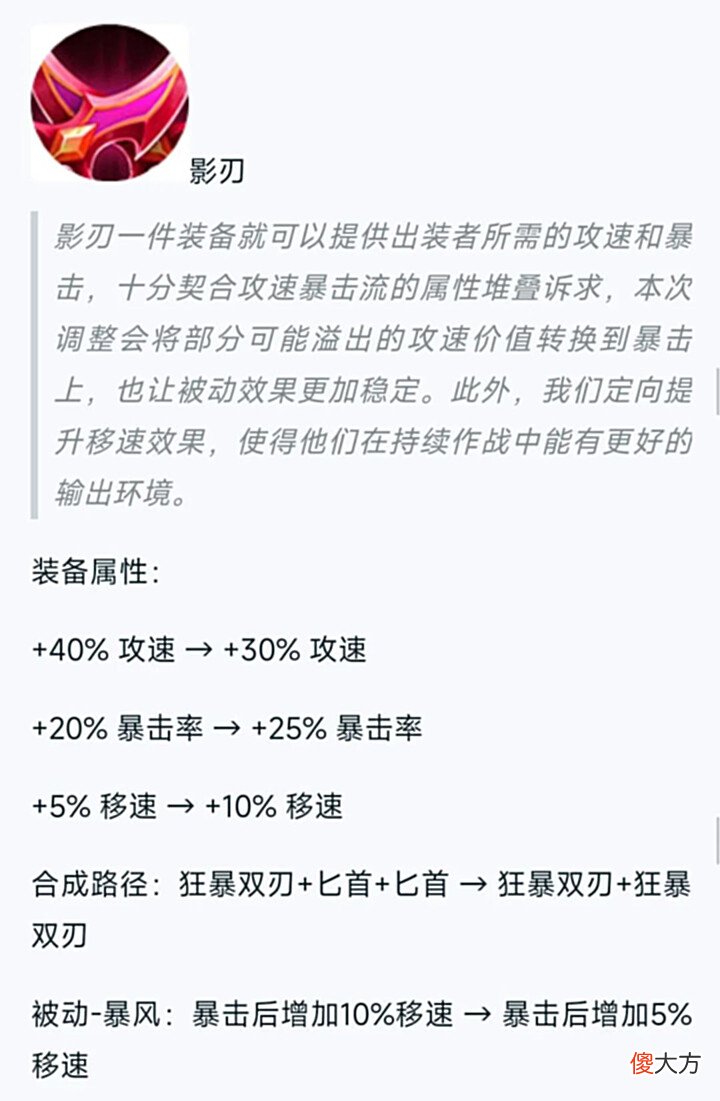 【游戏世界】王者荣耀520体验服更新,暴击装备大改,可能会影响到哪些英雄?