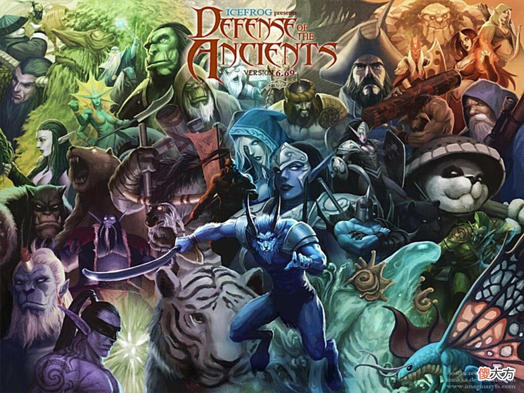 【游戏迷】Dota中极其罕见的画面，玩了十几年可能都没见过？12神熊德上榜！