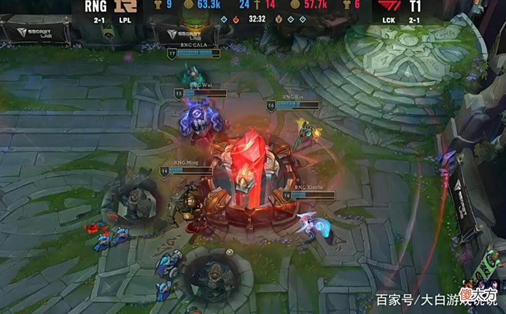 【游戏迷】MSI对抗赛：GALA超神卡莎无畏冲锋，RNG1:0T1