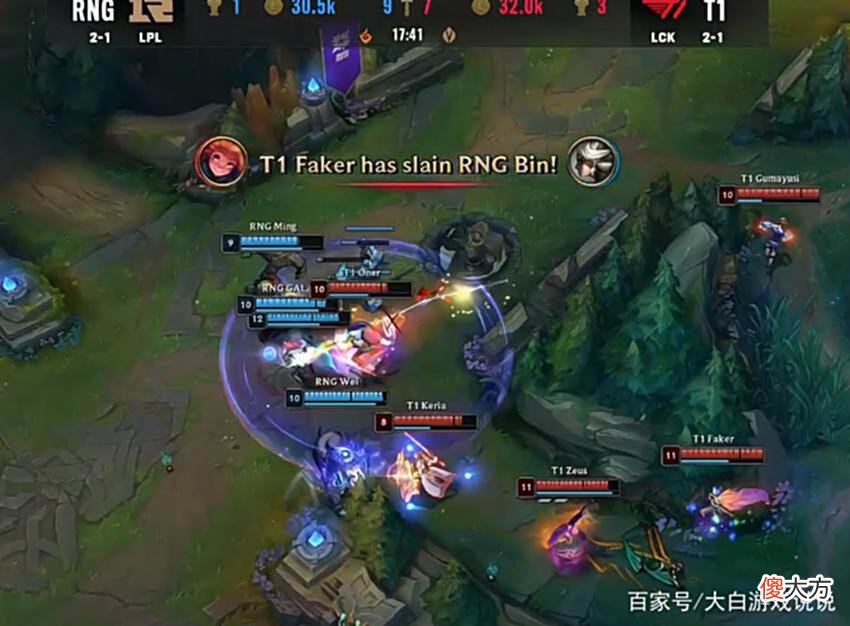 【游戏迷】MSI对抗赛：GALA超神卡莎无畏冲锋，RNG1:0T1