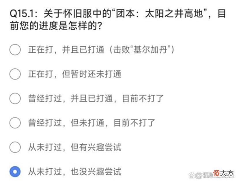 【游戏世界】魔兽TBC：玩家收到调查问卷，SW迎来削弱？结果反手修复一个BUG！