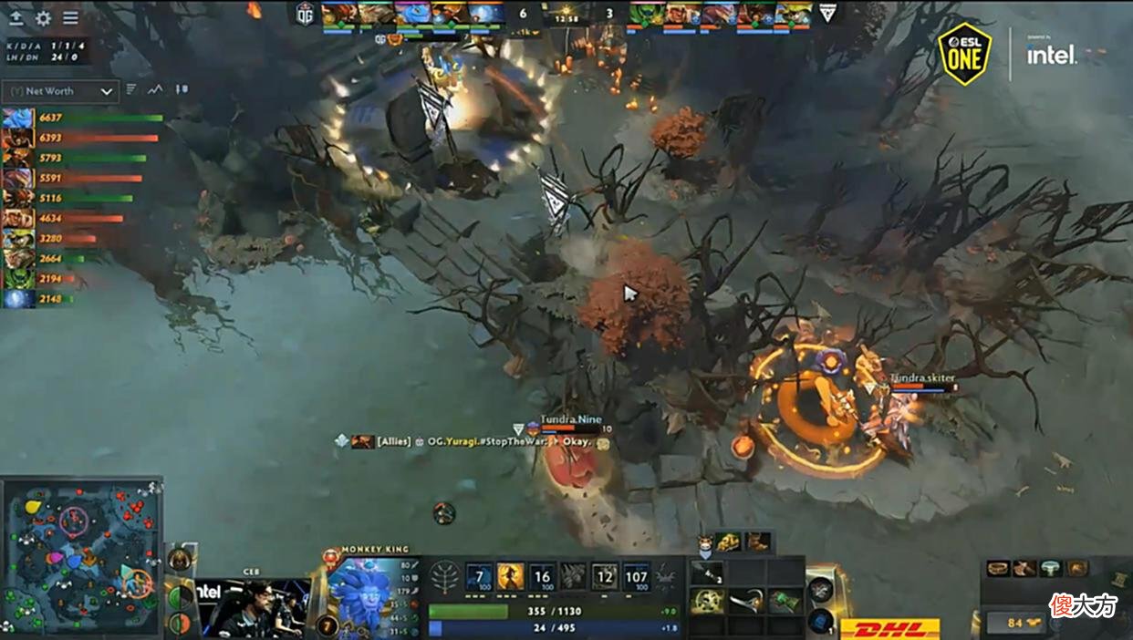 【游戏世界】Dota2-斯德哥尔摩Major败决：Tundra惨遭横扫，OG上演一穿五神话