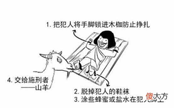 【历史故事】古代一种很残忍的刑法，用山羊来当刑具，受刑时犯人既开心又难受