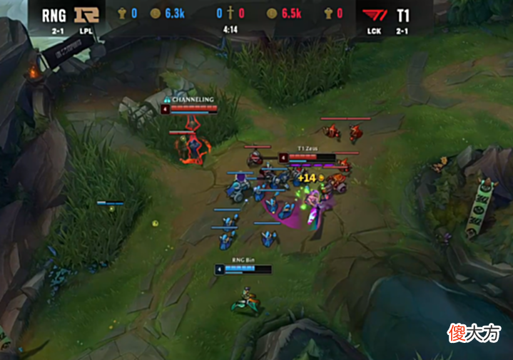 【游戏迷】MSI对抗赛:GALA超神卡莎无畏冲锋,RNG1:0T1