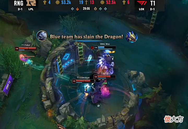 【游戏迷】MSI对抗赛:GALA超神卡莎无畏冲锋,RNG1:0T1