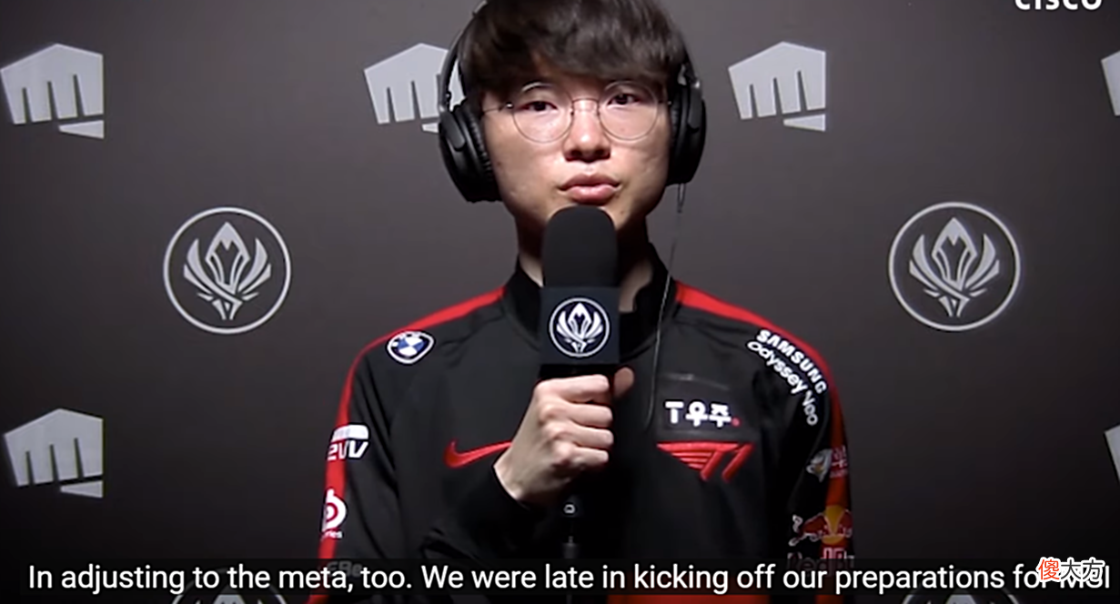 【游戏迷】Faker：表现差是因为准备时间不足半决赛、决赛会表现出色