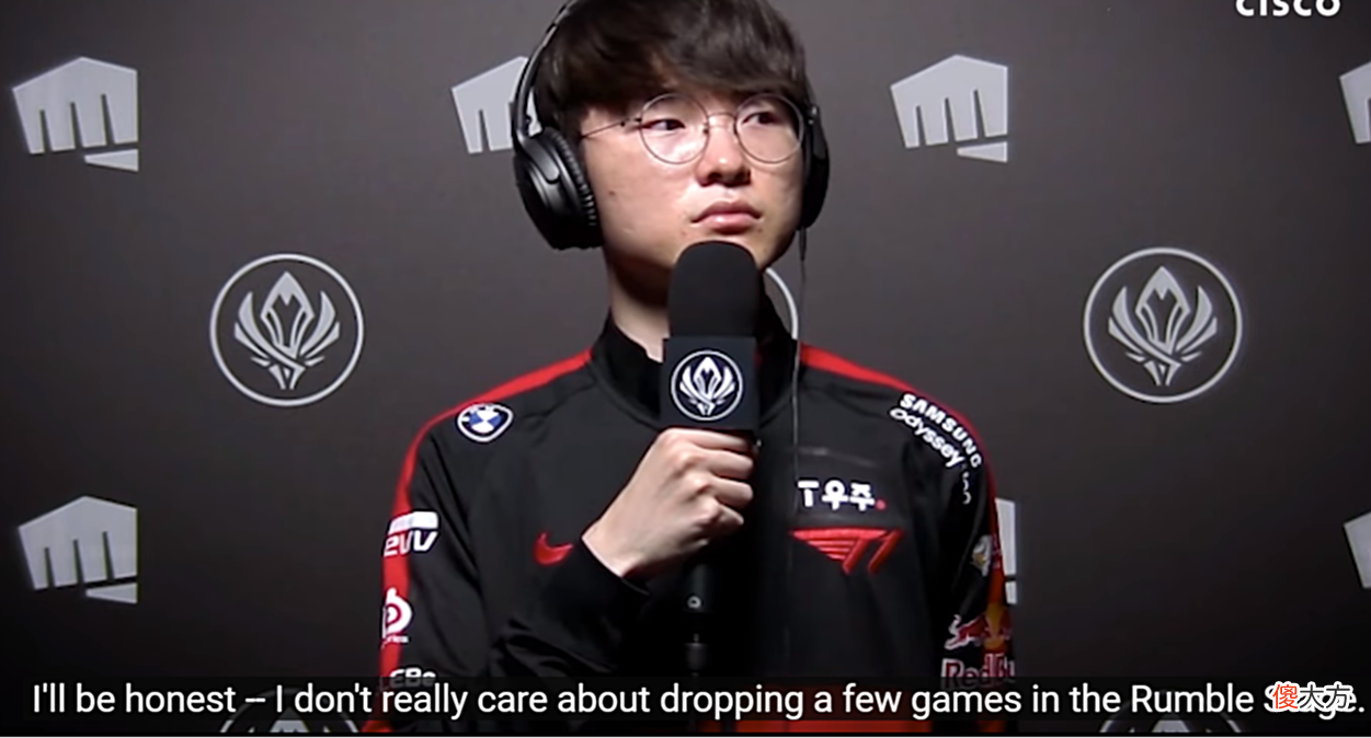 【游戏迷】Faker：表现差是因为准备时间不足半决赛、决赛会表现出色