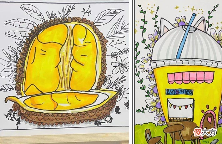 在校画神在家画渣，孩子一年学到了啥？8岁前的绘画班就是智商税