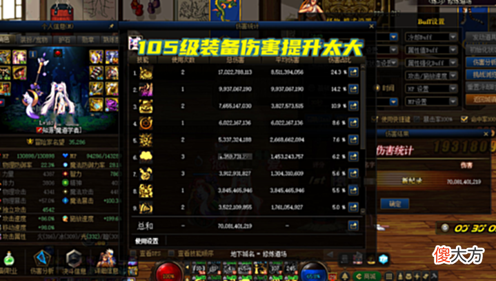 【游戏世界】DNF：注水玉荣火了！110级版本伤害增加，技攻词条玉荣要跌了