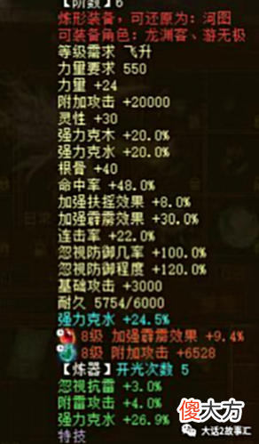【游戏世界】大话西游2:强力克水71.4的六阶仙器,杀星后洗出极品二阶