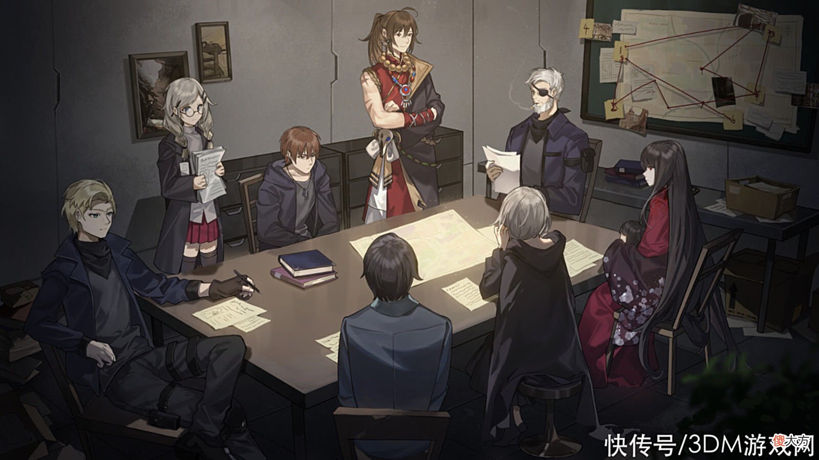 【游戏迷】视觉小说+战棋游戏《二分之一》上线Steam9月24日发售