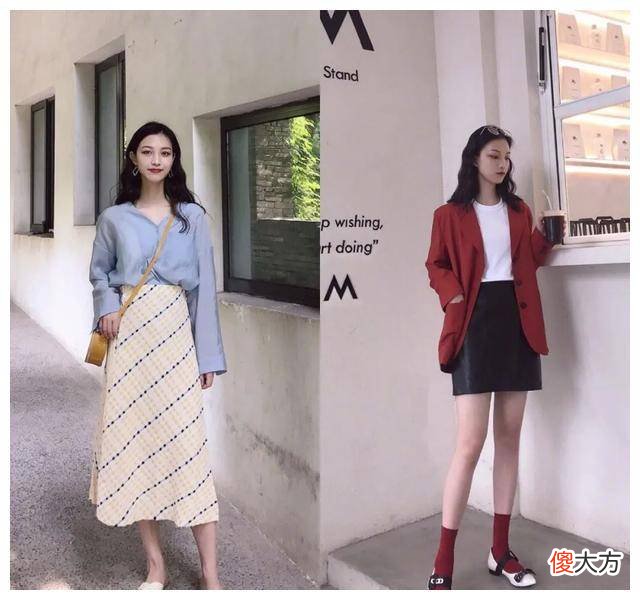 【时尚一点】街拍：学院风的姐妹们，你们喜欢哪个风格？