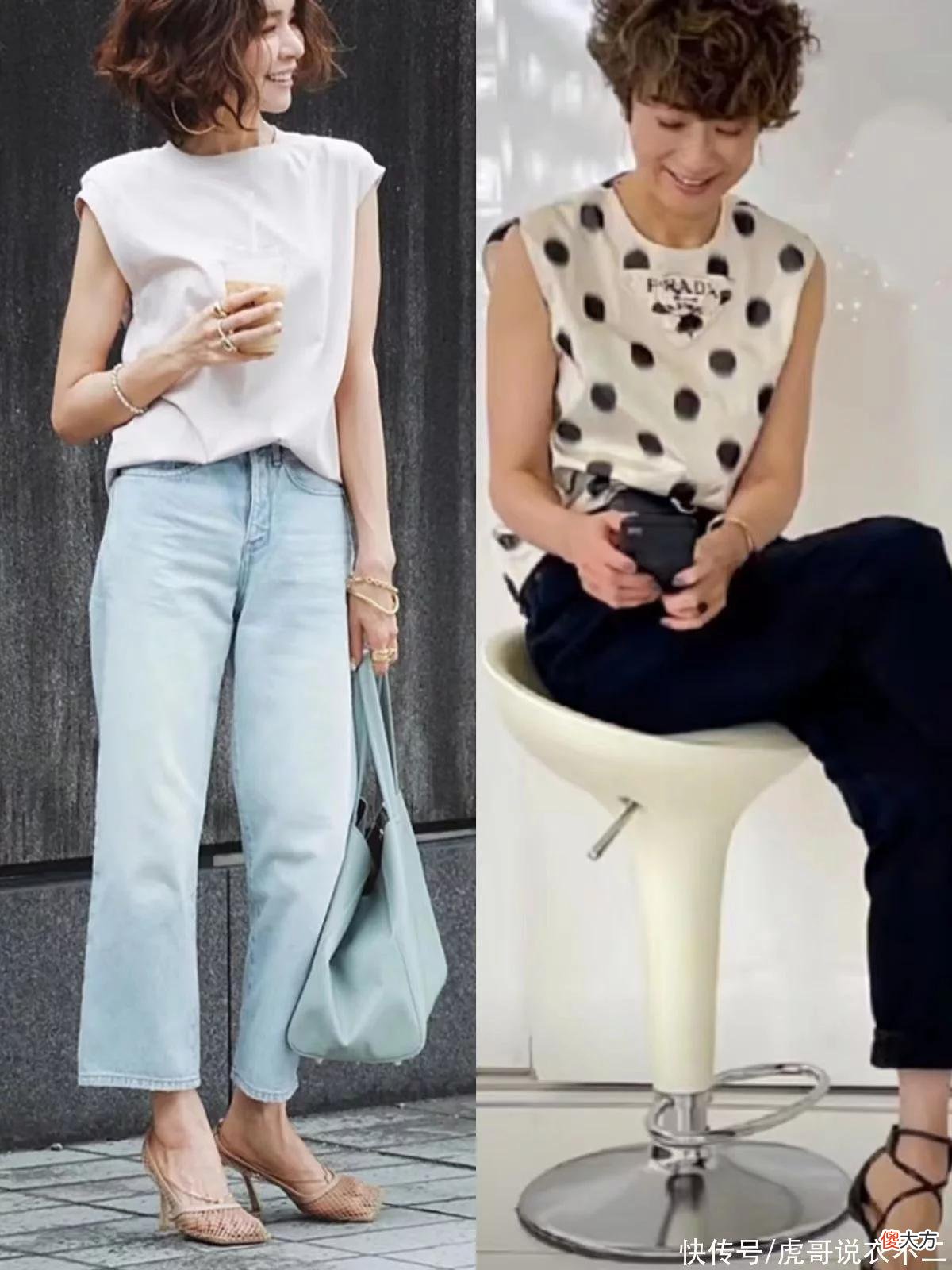 【就爱时尚】建议50岁女人，多穿“带跟凉鞋”和“浅口鞋”，优雅还显比例