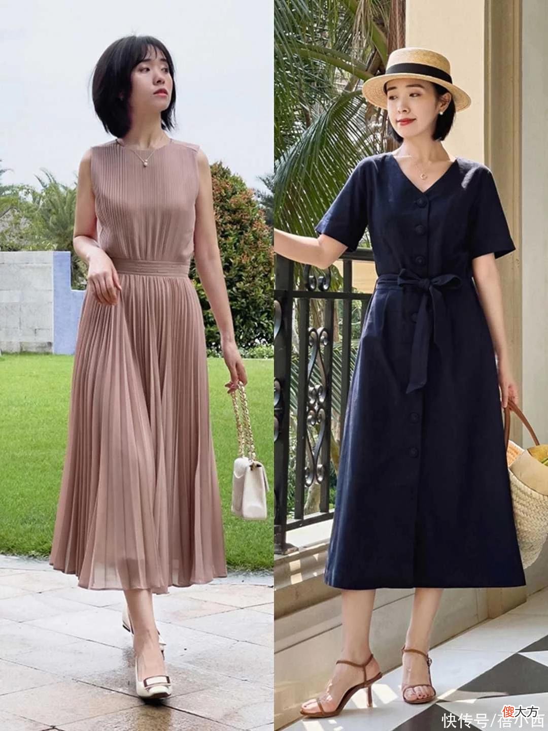 【时尚一点】会穿连衣裙的女人很有品味，尤其选这3条款式，遮肉显瘦还很大气