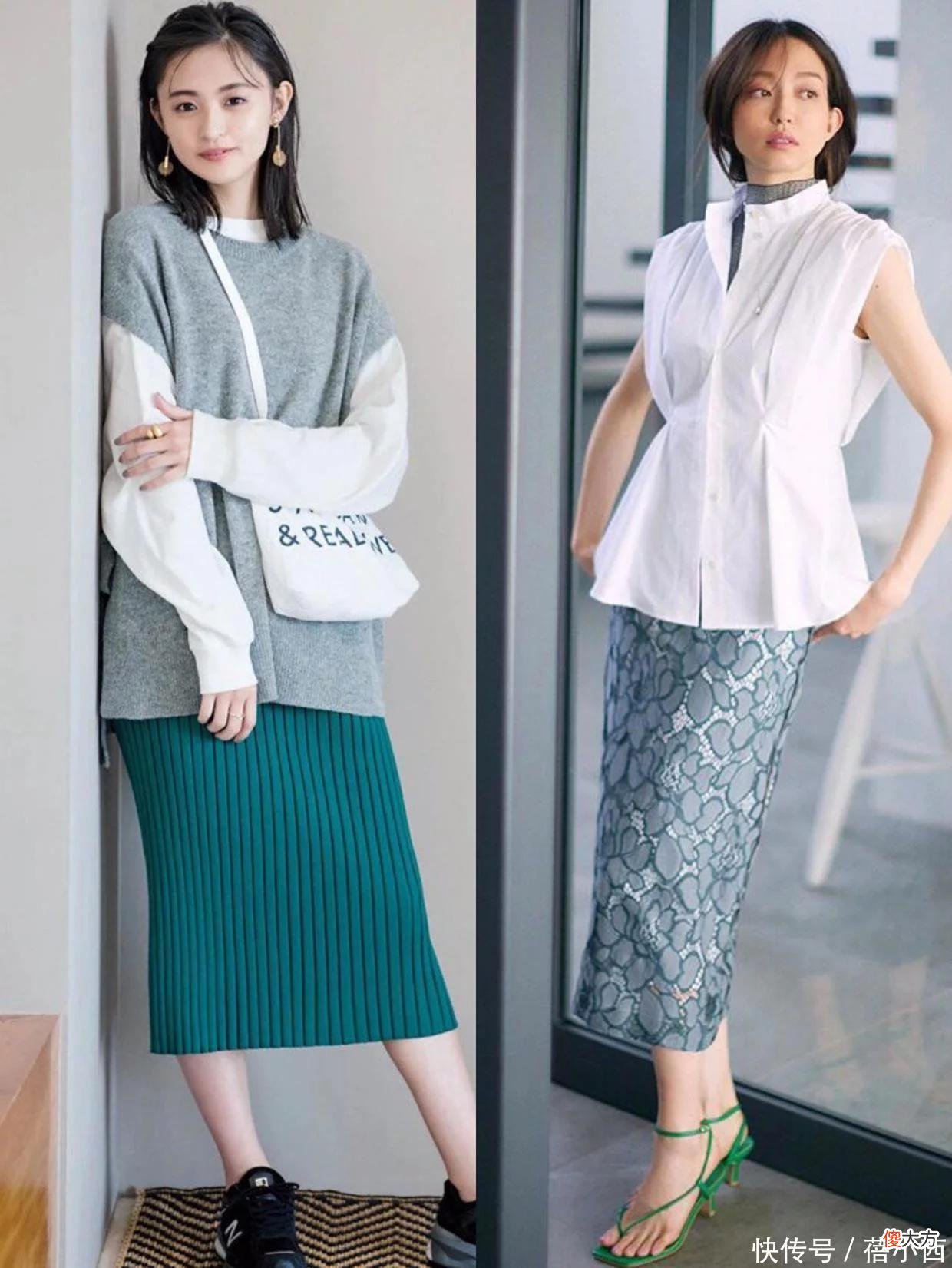 【时尚一点】“半身裙”才是初夏最大的惊喜，学这些日本博主，轻松提升魅力值