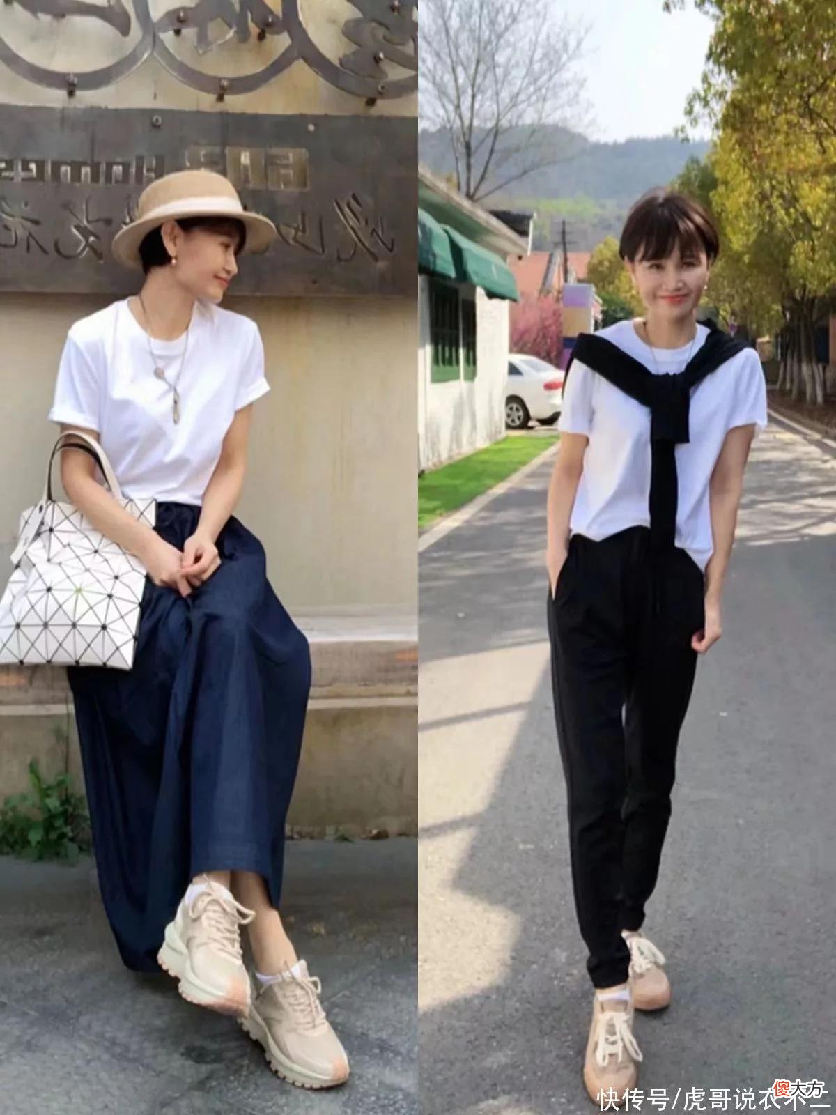 【时尚一点】这才是45+女人该有的打扮，舒适自然不扮嫩，优雅还显得人更年轻