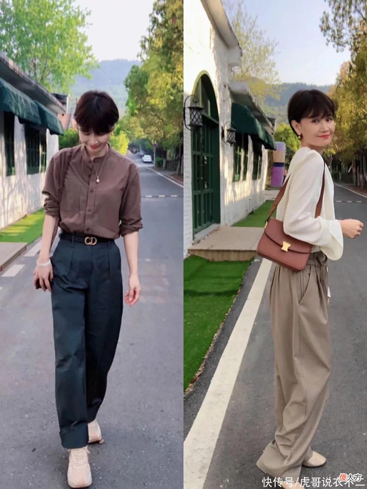 【时尚一点】这才是45+女人该有的打扮，舒适自然不扮嫩，优雅还显得人更年轻
