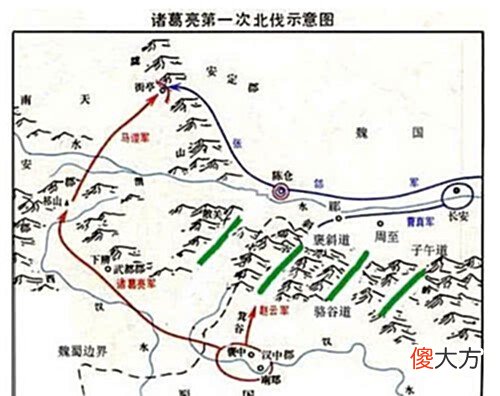 【爱历史】还原真实的三国：诸葛亮第一次北伐