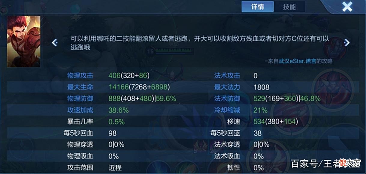 【游戏世界】王者荣耀：哪吒胜率全英雄登顶，全肉出装成新上分答案