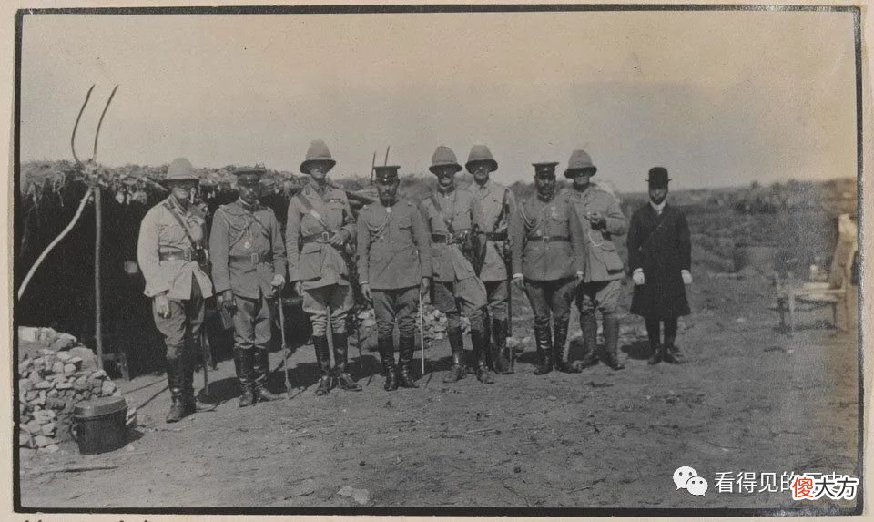 【爱历史】老照片 1914年山东青岛 日军和英军大战德国兵