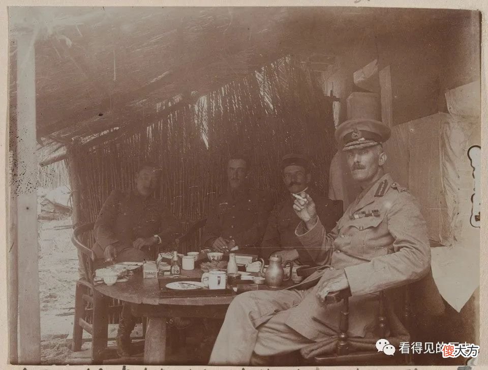 【爱历史】老照片 1914年山东青岛 日军和英军大战德国兵