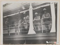 【爱历史】老照片1914年山东青岛日军和英军大战德国兵