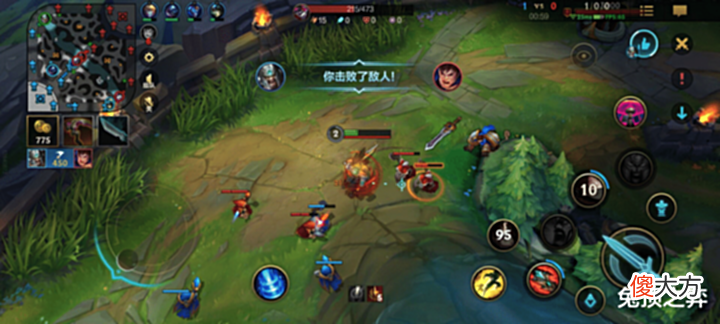 【游戏迷】LOL手游上单蛮王成版本黑马,刀刀暴击无限位移!