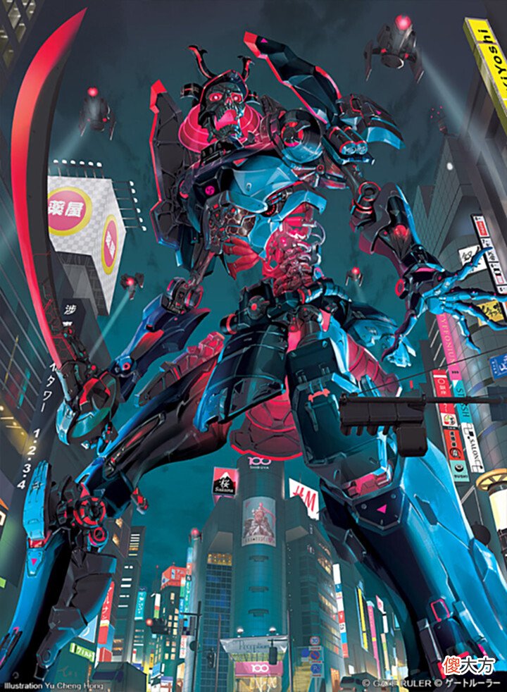 【游戏世界】华丽炫目的CG游戏人物插画,画面极具视觉冲击力