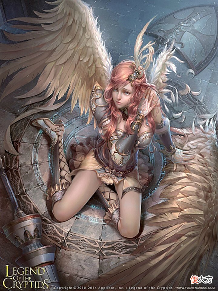 【游戏世界】华丽炫目的CG游戏人物插画,画面极具视觉冲击力