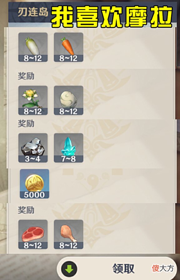 【游戏世界】原神：提瓦特全域探索派遣任务超详细解读我感觉中了摩拉的毒