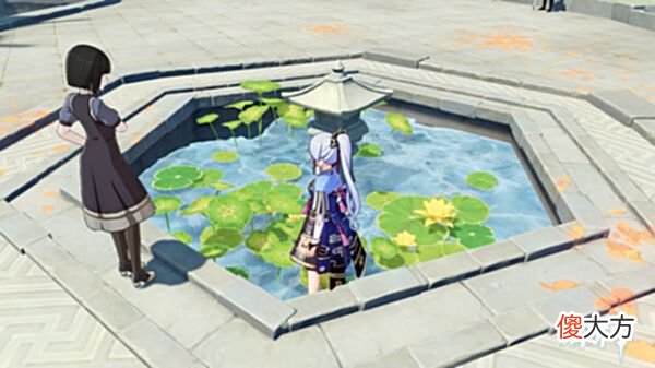【游戏世界】原神：喷泉的水为何无法冻结？这可能是游戏里埋得最深的伏笔